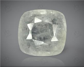 Natural White Sapphire (BAR) Certified 6.49CTS-2958